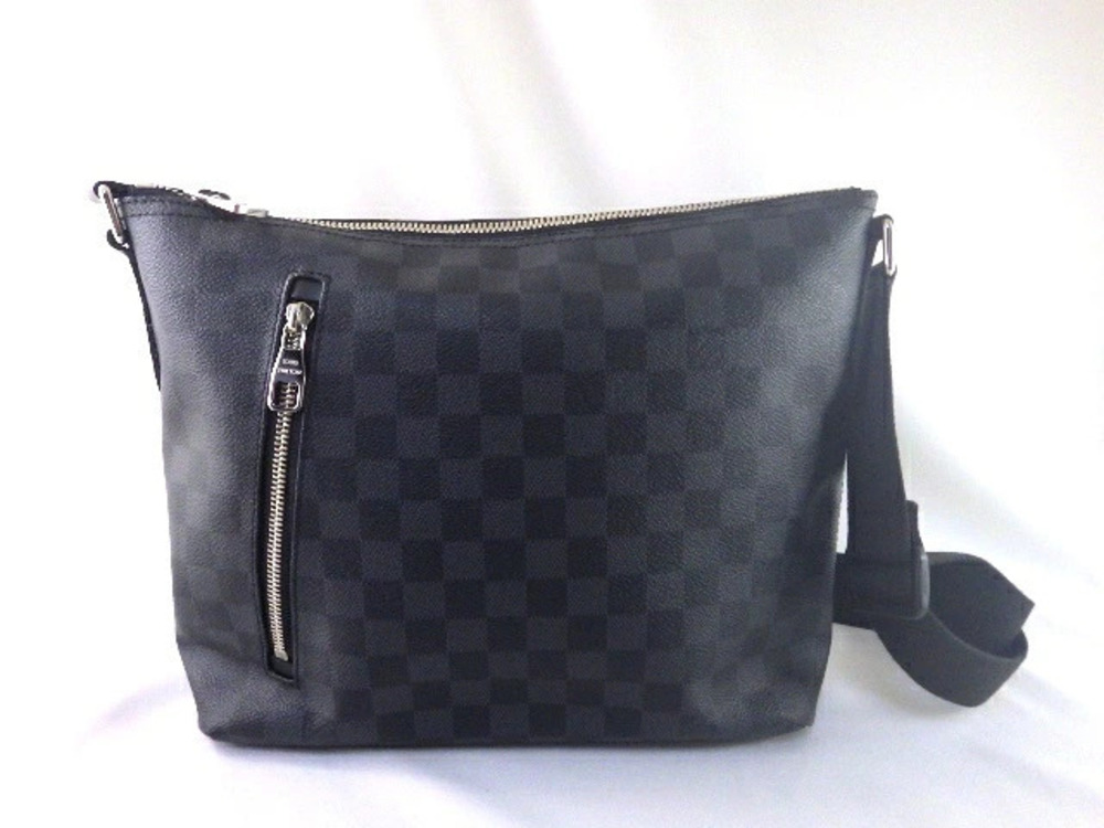 LOUIS VUITTON Mick Bag Damier Graphite Black